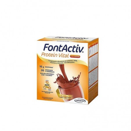 Comprar FONTACTIV PROTEIN VITAL CHOCOLATE 14 SOBRES