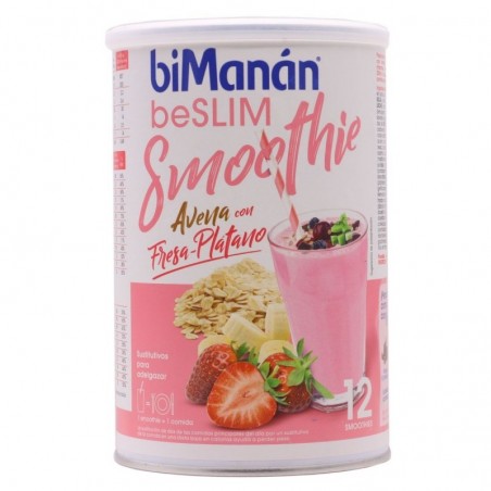 Comprar BIMANANAN BESLIM SMOOTHIE OATMEAL COM MORANGO-BANANA 420 G