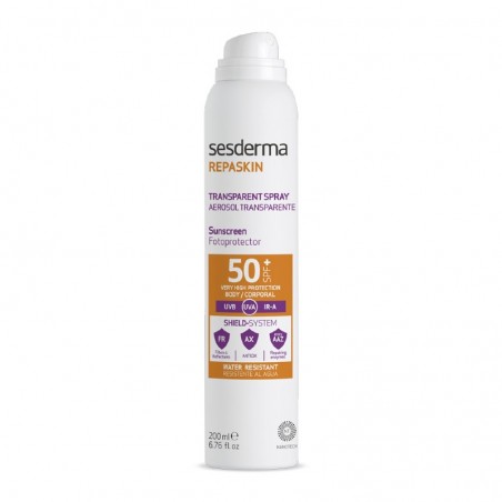 Comprar SESDERMA REPASKIN SPRAY TRANSPARENTE SPF 50+ FOTOPROTECTOR 200 ML