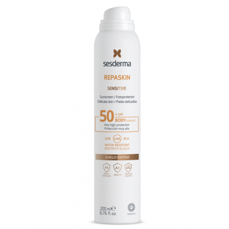 Comprar SESDERMA REPASKIN FOTOPROTECTOR SPF 50+ SENSÍVEL PARA PELES SENSÍVEIS 200 ML