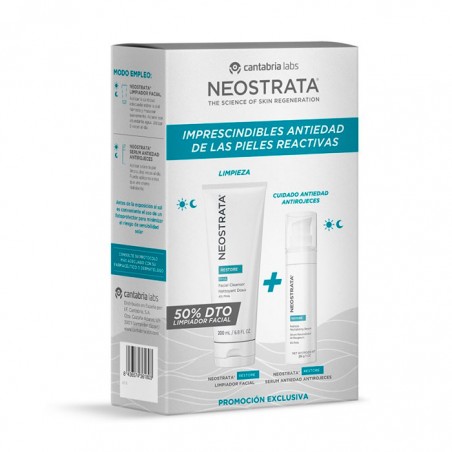 Comprar NEOSTRATA PACK RESTORE FACIAL CLEANER 200 ML + SORO ANTI-RUGAS ANTI-ENVELHECIMENTO 29 G