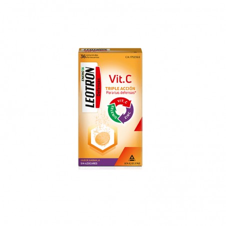 Comprar LEOTRON VITAMINA C ANGELINI 36 COMPRIMIDOS EFERVESCENTES