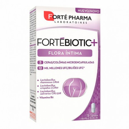 Comprar FORTÉBIOTIC FLORA INTIMA 15 CAPS