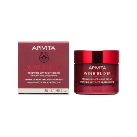 Comprar APIVITA CREME DE NOITE DE ELIXIR DE VINHO 50 ML