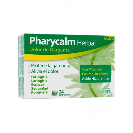 Comprar PHARYCALM HERBAL dolor de garganta 24comp.