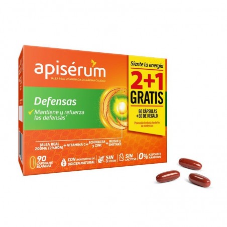 Comprar APISERUM PACOTE DEFENSES 3 MESES 90 CAPS