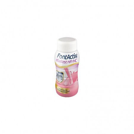 Comprar FONTACTIV DIABEST HP MORANGO 24 GARRAFAS X 200 ML