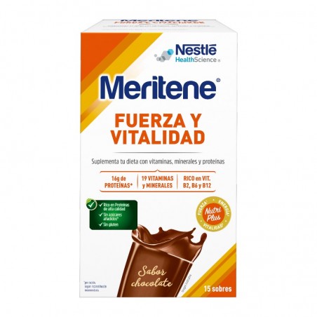 Comprar MERITENE 30 G 15 SOBRES CHOCOLATE