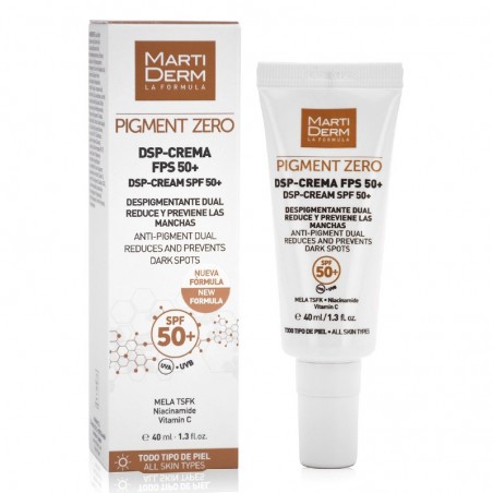 Comprar MARTIDERM PIGMENT ZERO DPS CREMA SPF 50+ 40 ML