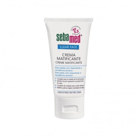 Comprar SEBAMED CREME MATTIFICANTE FACIAL TRANSPARENTE 50 ML