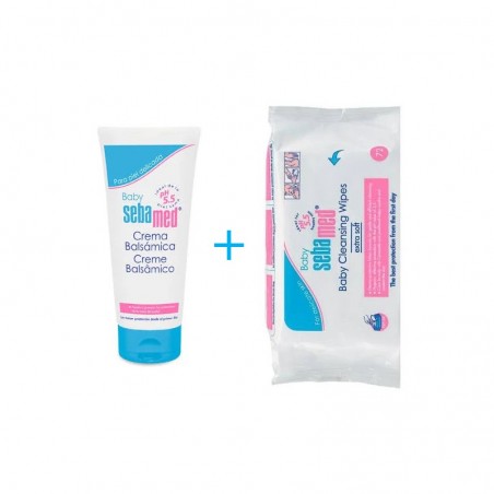 Comprar SEBAMED CREME CALMANTE 200 ML + TOALHETES DE LIMPEZA 72 PCS