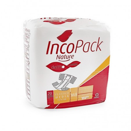 Comprar INCOPACK NATUREZA MÉDIA ELÁSTICA NOITE 80 PCS