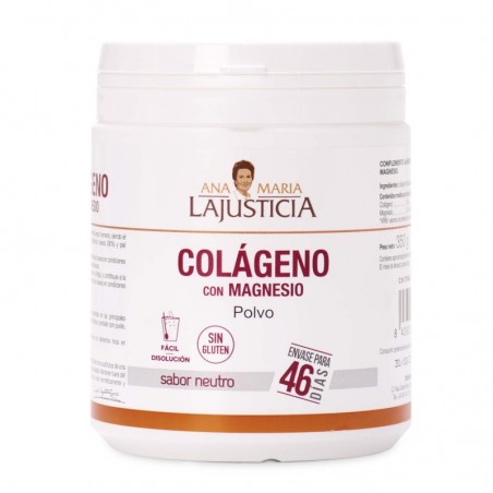 Comprar COLÁGENO CON MAGNESIO EN POLVO 350 G LA JUSTICIA