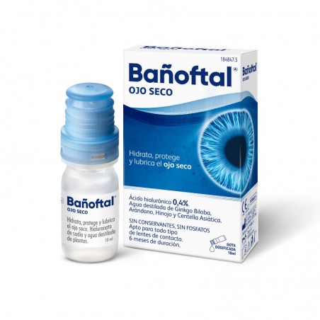 Comprar BAÑOFTAL MULTIDOSIS OJO SECO ÁCIDO HIALURÓNICO 0,4% 5ML