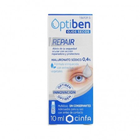 Comprar OPTIBEN OJOS SECOS REPAIR FRASCO 10 ML