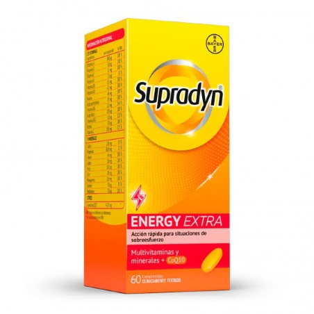 Comprar SUPRADYN ENERGY EXTRA 60 COMPRIMIDOS