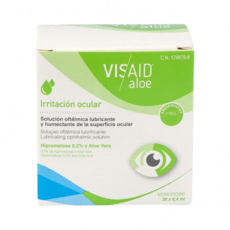 Comprar VISAID ALOÉ 30 DOSES ÚNICAS 0,4 ML