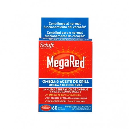 Comprar ÓLEO DE MEGARED 500 OMEGA 3 KRILL 60 CAPS