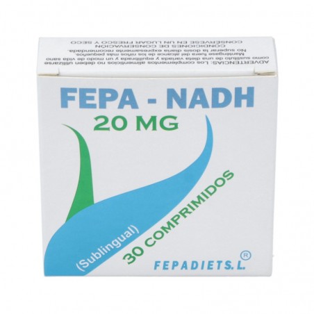 Comprar FEPA-NADH 20mg. 30comp.