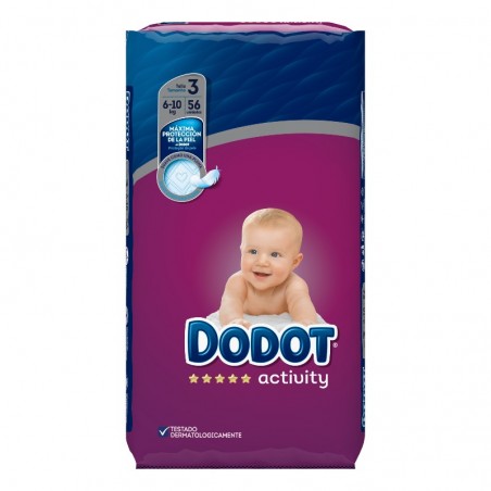 Comprar DODOT ACTIVITY T3 (6-10 KG) 56 UDS