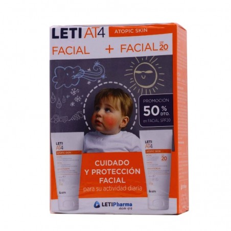 Comprar LETI AT4 PACK CREME FACIAL REGENERATIVO 50 ML + CREME FACIAL SPF20 50 ML