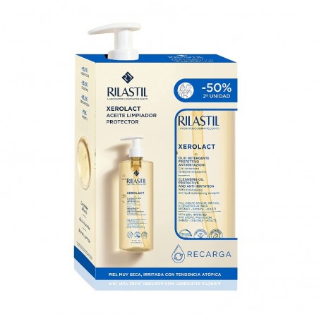 Comprar RILASTIL PACOTE DE ÓLEO DE LIMPEZA XEROLACT 2 X 750 ML