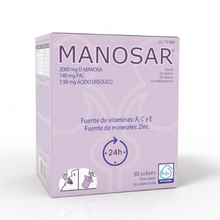 Comprar MANOSAR 30 SOBRES