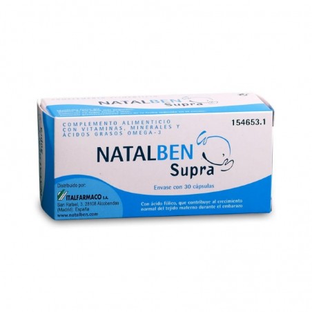 Comprar NATALBEN SUPRA 30 CAPS