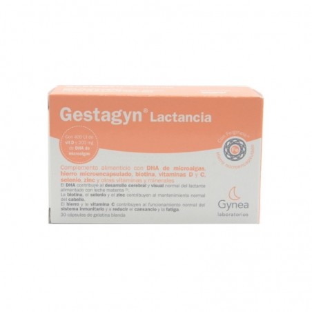 Comprar GESTAGYN LACTANCIA 30 CAPS