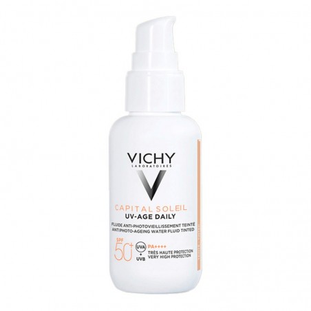 Comprar VICHY UV-AGE CAPITAL SOLEIL DIÁRIO COM 40 ML DE COR