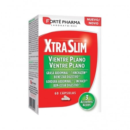 Comprar FORTE PHARMA XTRASLIM ESTÔMAGO LISO 60 CÁPSULAS