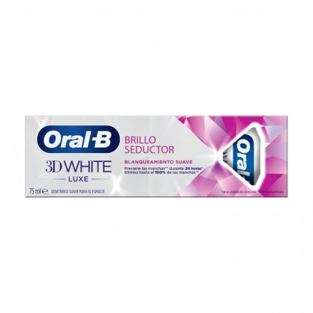 Comprar ORAL B 3DWHITE LUXE SEDUTOR BRILHO 75 ML