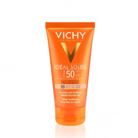 Comprar VICHY  SOLEIL SPF 50+ EMULSIÓN FACIAL ANTI-BRILLOS CON COLOR 50 ML