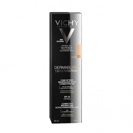 Comprar VICHY DERMABLEND FLUIDO CORRECTOR 35 SAND 30 ML