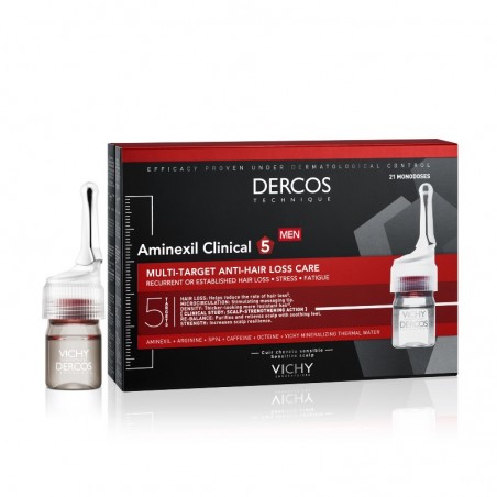 Comprar VICHY DERCOS AMINEXIL CLINICAL 5 ANTICAÍDA HOMBRE