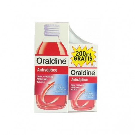 Comprar ORALDINE ANTI-SÉPTICO BUCAL 400 ML + 200 ML