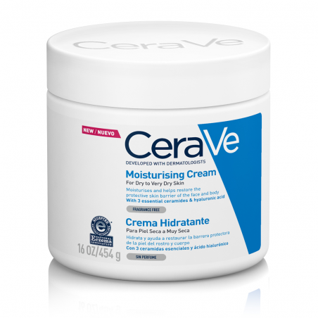 Comprar CERAVE CREMA HIDRATANTE PIEL SECA 454 G