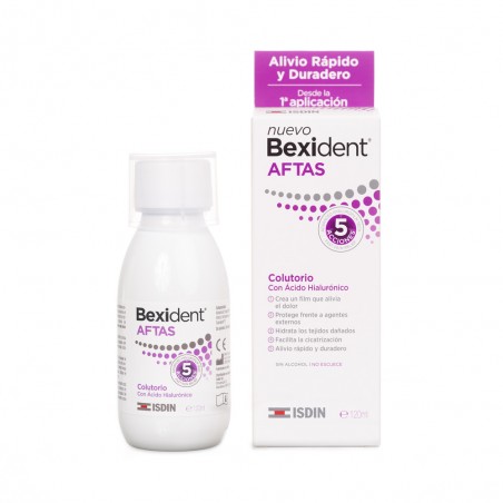 Comprar BEXIDENT AFTAS COLUTORIO BUCAL PROTECTOR 120 ML