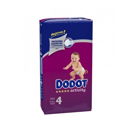 Comprar DODOT ACTIVITY T4 ( 9-14 KG) 48 UDS