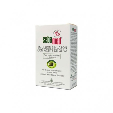 Comprar SEBAMED EMULSÃO SEM SABÃO COM AZEITE DE OLIVA 200 ML