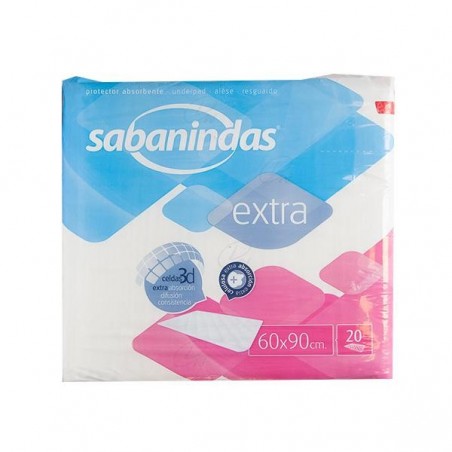 Comprar SABANINDAS PROTECTOR EXTRA BED 60 x 90 20 pcs