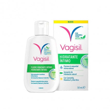 Comprar VAGISIL HIDRATANTE ÍNTIMO CON CAMOMILA Y ALOE 50 ML