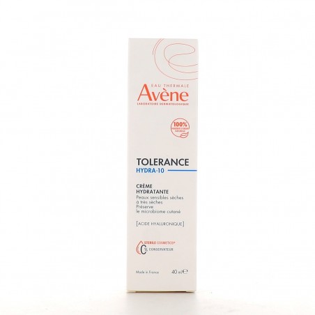 Comprar AVENE TOLERANCE HYDRA 10 CREMA 40 ML