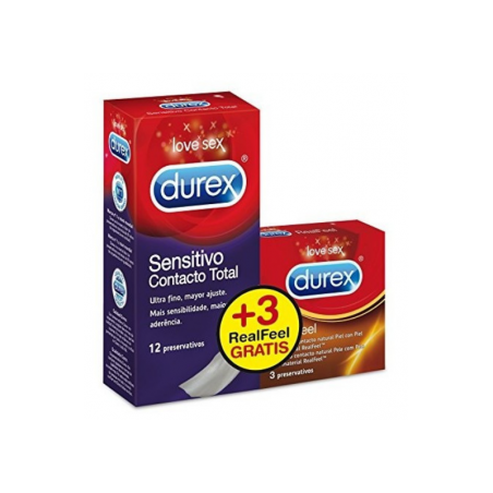 Comprar DUREX PROFIL C/TOTAL 12UN REAL FEEL 3U