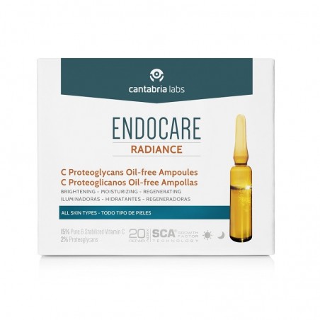 Comprar ENDOCARE RADIANCE PROTEOGLICANOS OIL FREE 30 AMPOLLAS