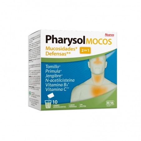 Comprar PHARYSOL MOCOS 10 SOBRES