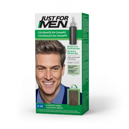 Comprar JUST FOR MEN COLORANTE CASTAÑO MEDIO 30 ML