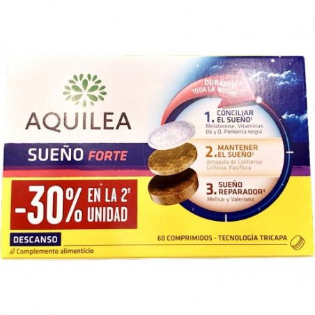 Comprar AQUILEA SUEÑO FORTE 60 COMPRIMIDOS