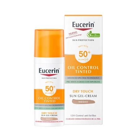 Comprar EUCERIN OIL CONTROL SPF 50+ GEL-CREMA MEDIO 50 ML