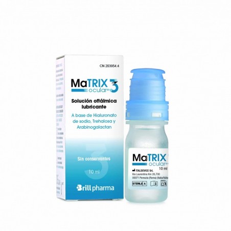 Comprar MATRIX OCULAR 3 GOTAS OFTALMICAS 10 ML